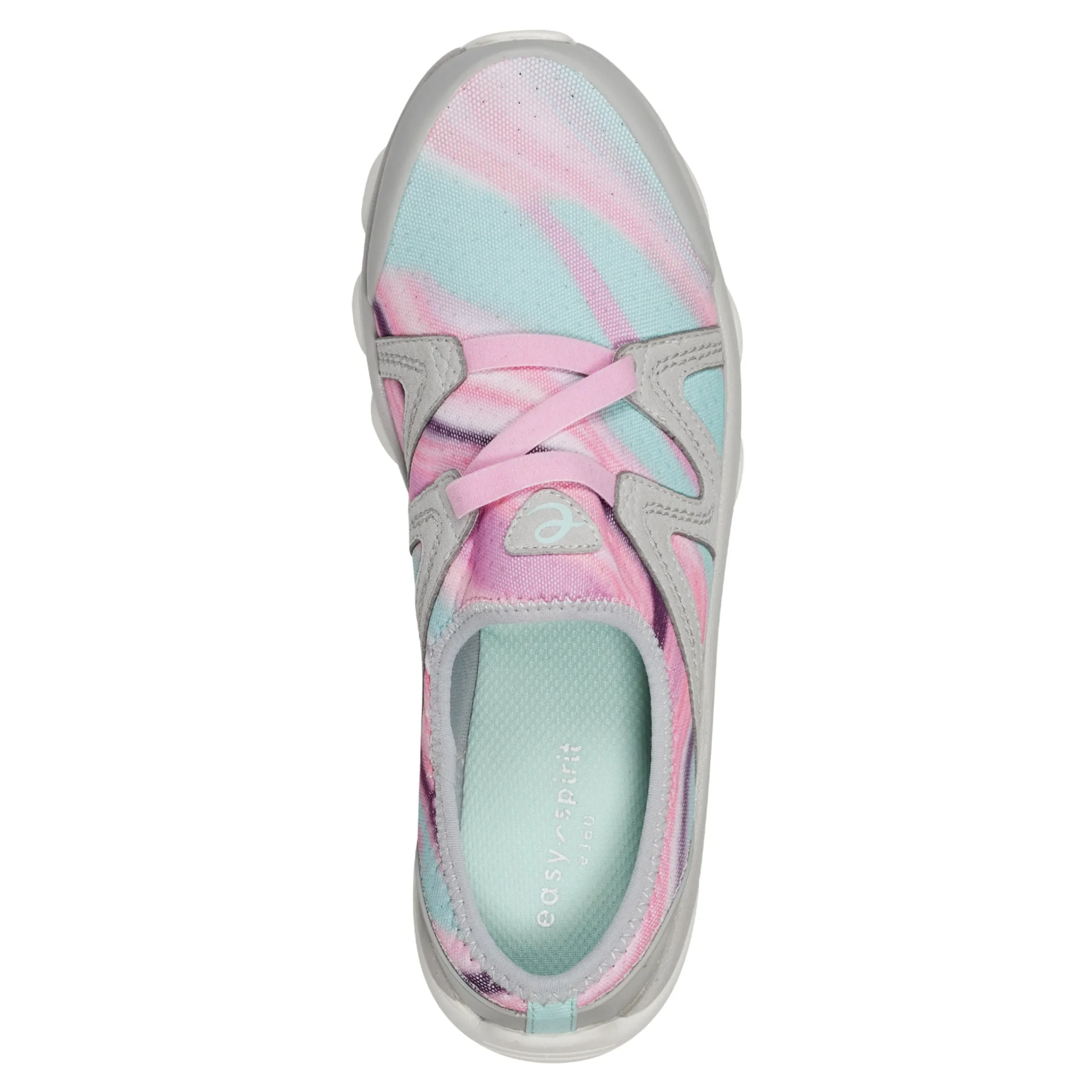 New Easy Spirit Riptide Clogs GreyPinkMulti