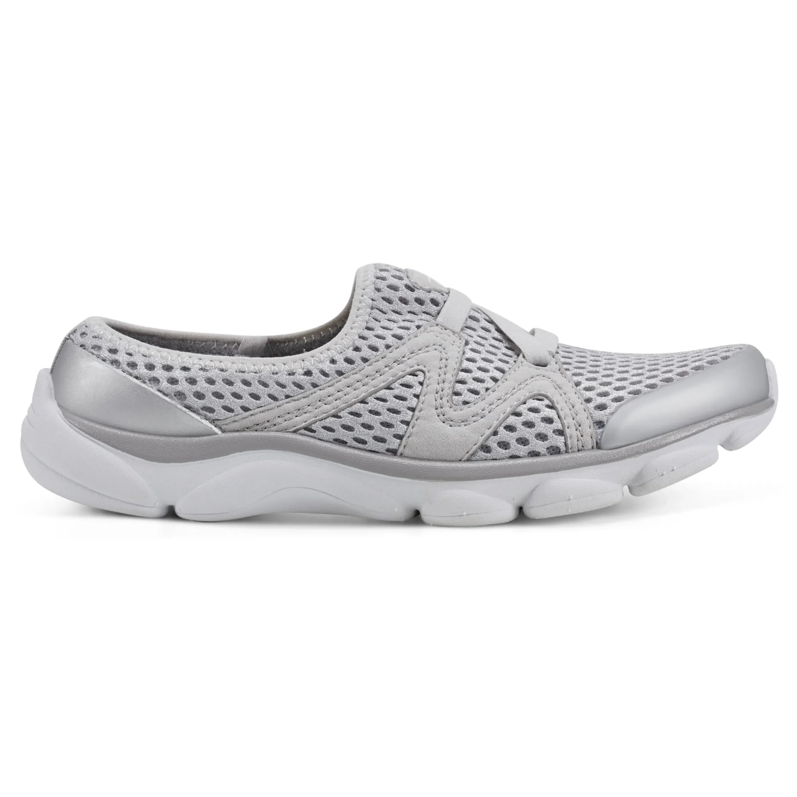 Easy Spirit Riptide Clogs Silver