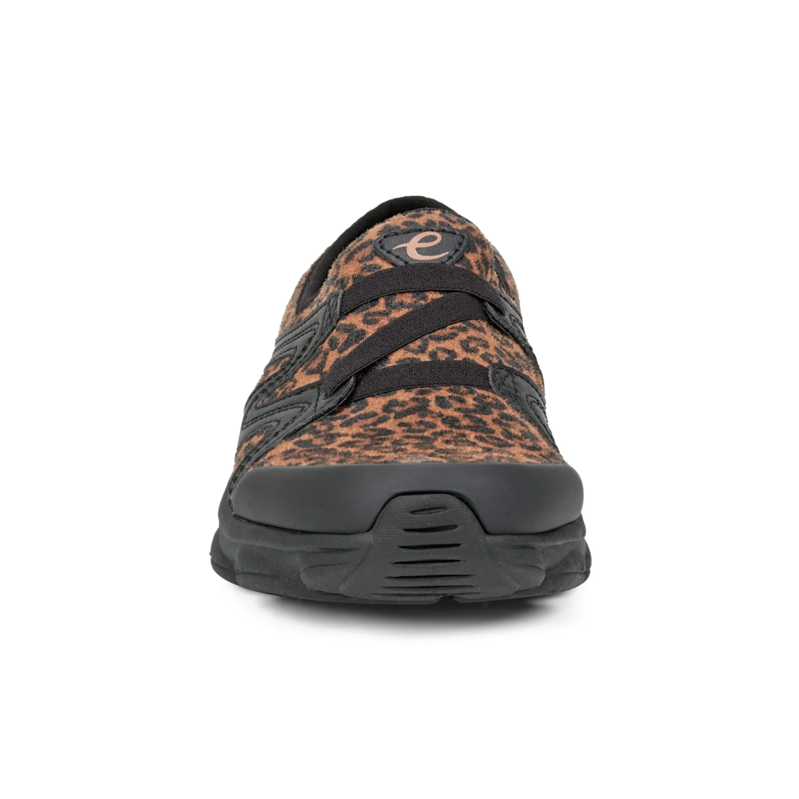 Outlet Easy Spirit Riptide Clogs Black/Leopard