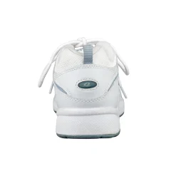 New Easy Spirit Romy Leather Walking Shoes White/GreyLeather