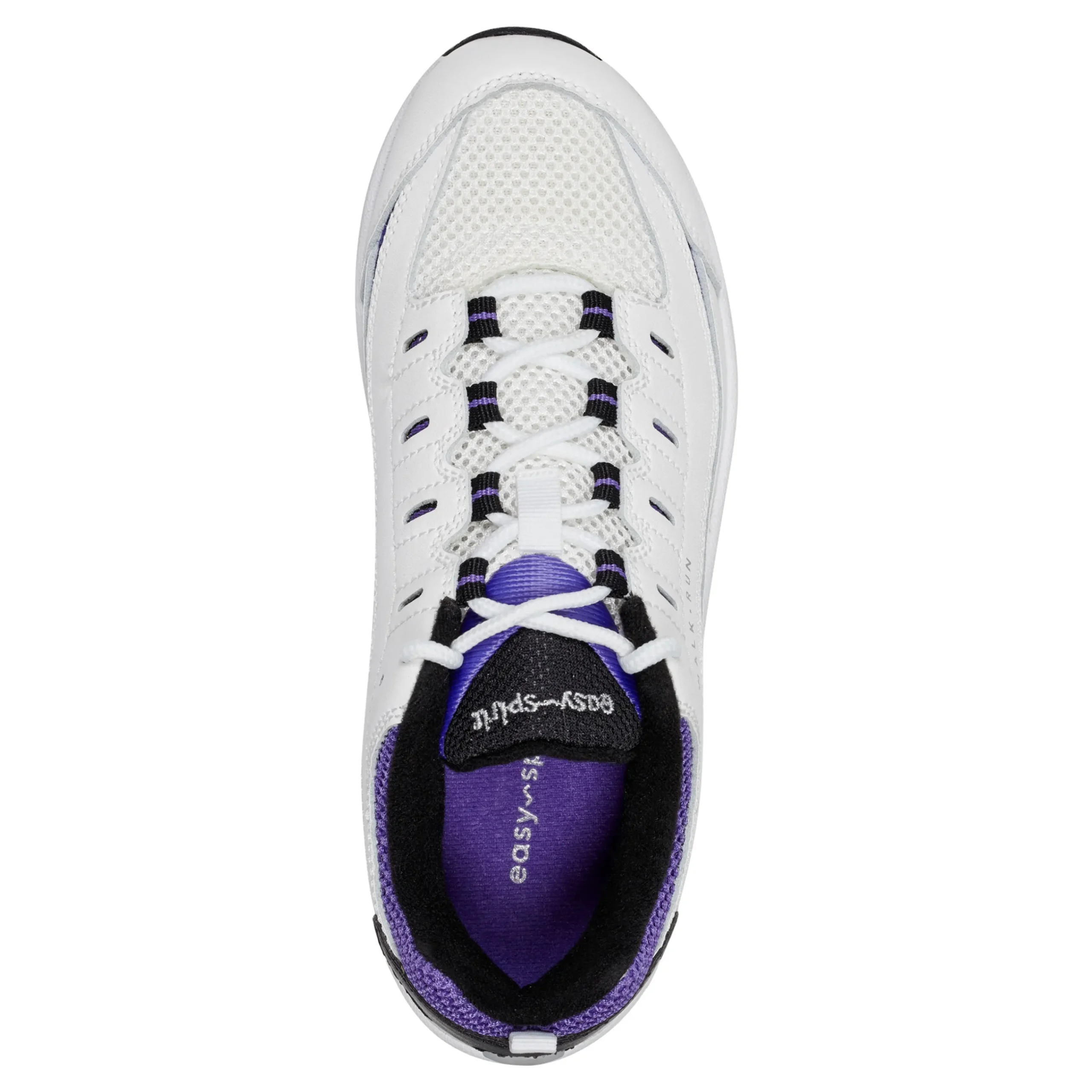 Sale Easy Spirit Romy Walking Shoes White/Purple