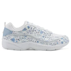 Online Easy Spirit Romy Walking Shoes White/BlueFloral