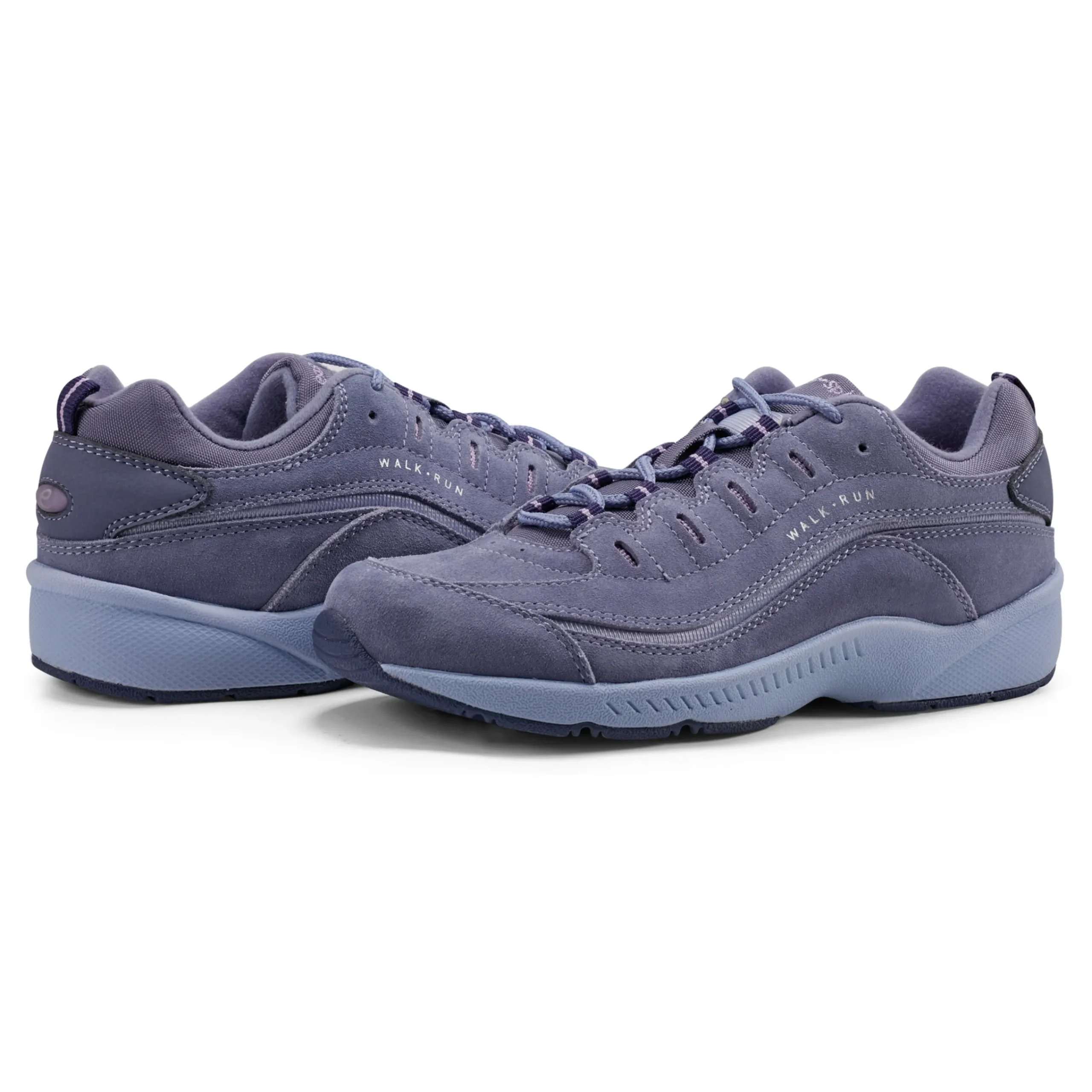 Best Easy Spirit Romy Walking Shoes PurpleSuede