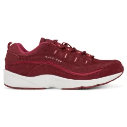 Discount Easy Spirit Romy Walking Shoes DeepRubySuede