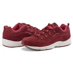 Discount Easy Spirit Romy Walking Shoes DeepRubySuede