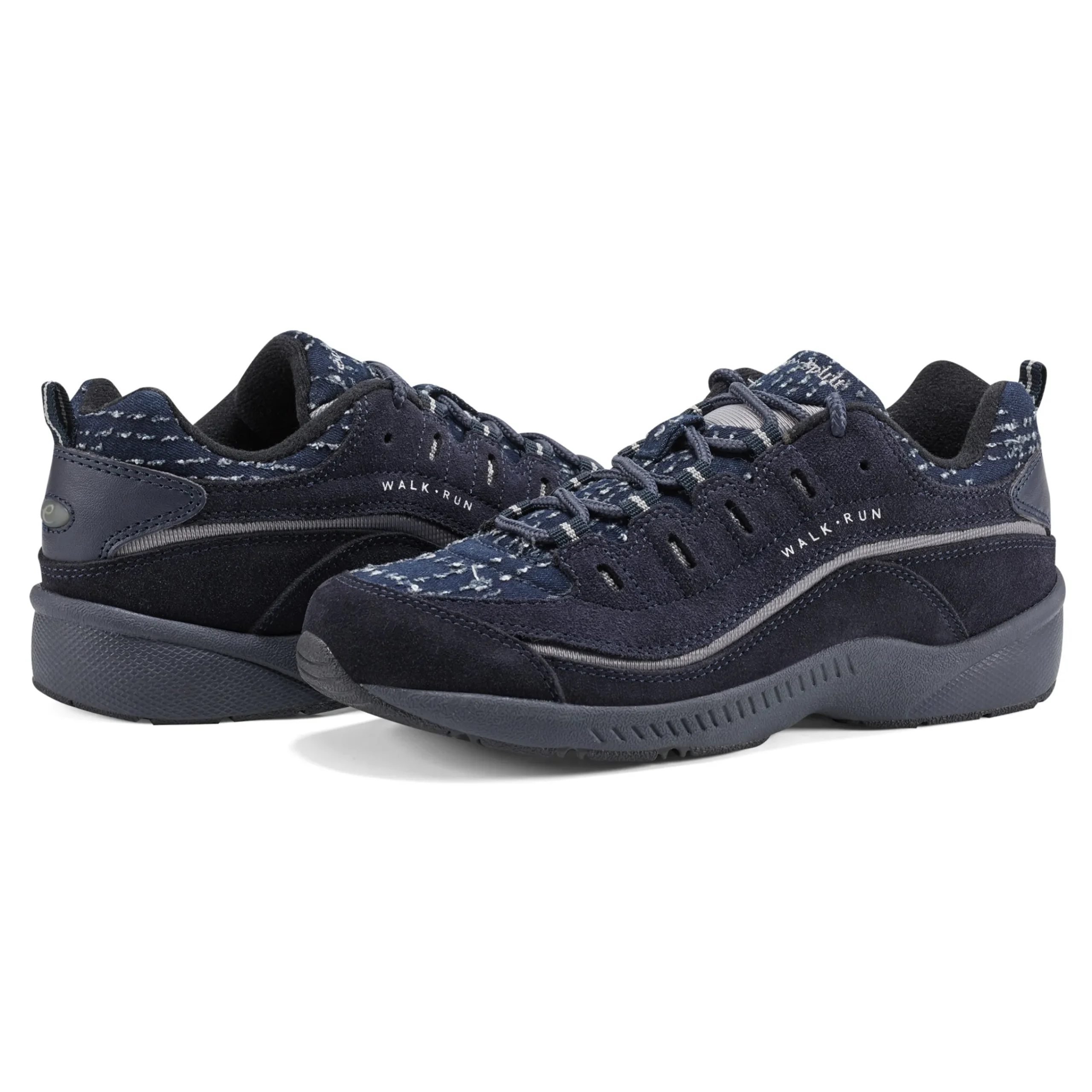 Best Easy Spirit Romy Walking Shoes NavyBoucle