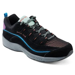 Easy Spirit Romy Walking Shoes Black/Blue/Orange
