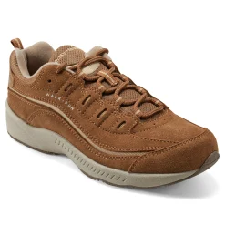 Hot Easy Spirit Romy Walking Shoes MediumBrownSuede