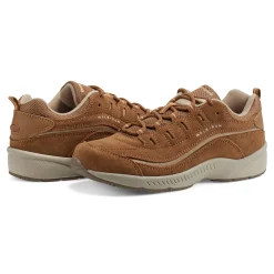 Hot Easy Spirit Romy Walking Shoes MediumBrownSuede