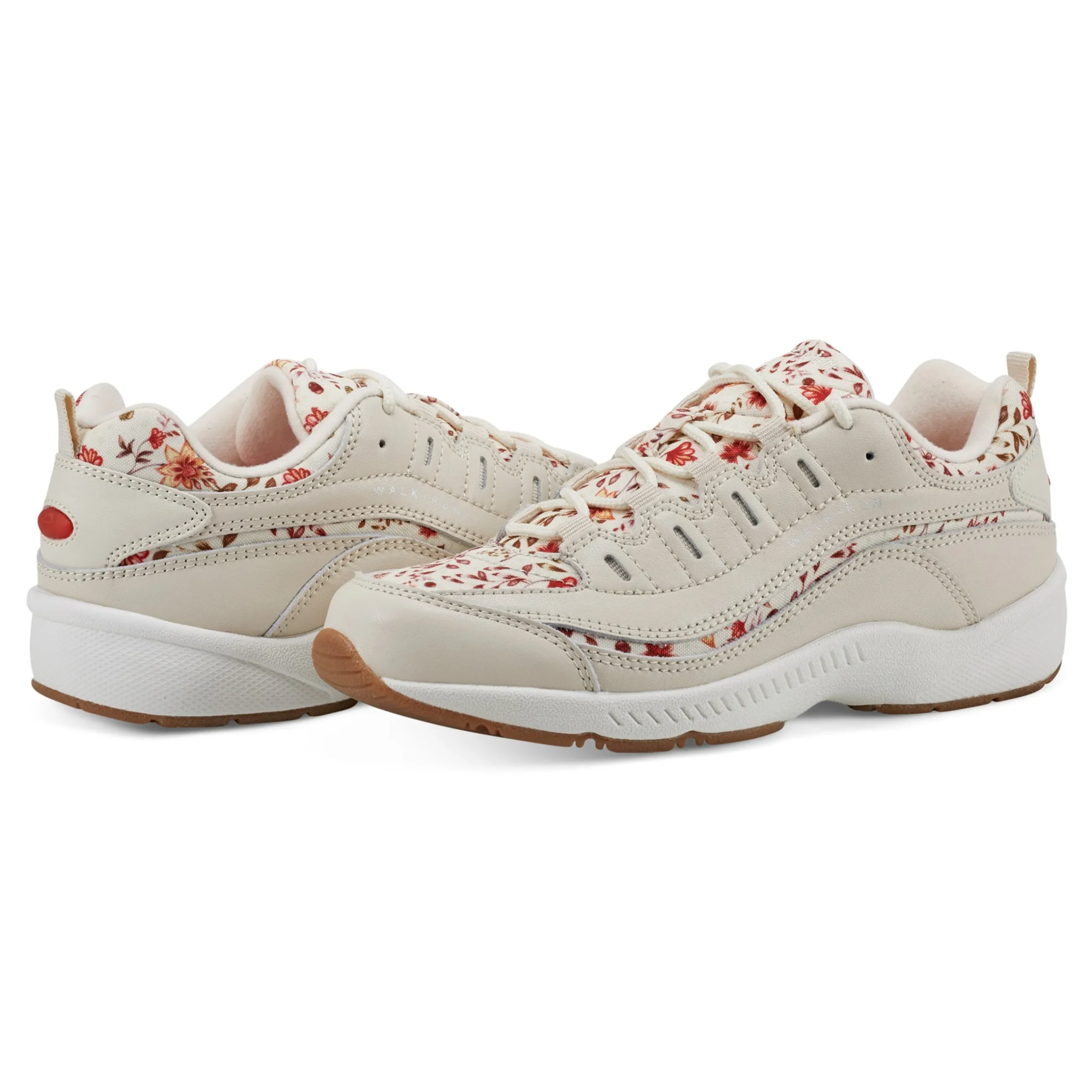 Discount Easy Spirit Romy Walking Shoes TanFloral