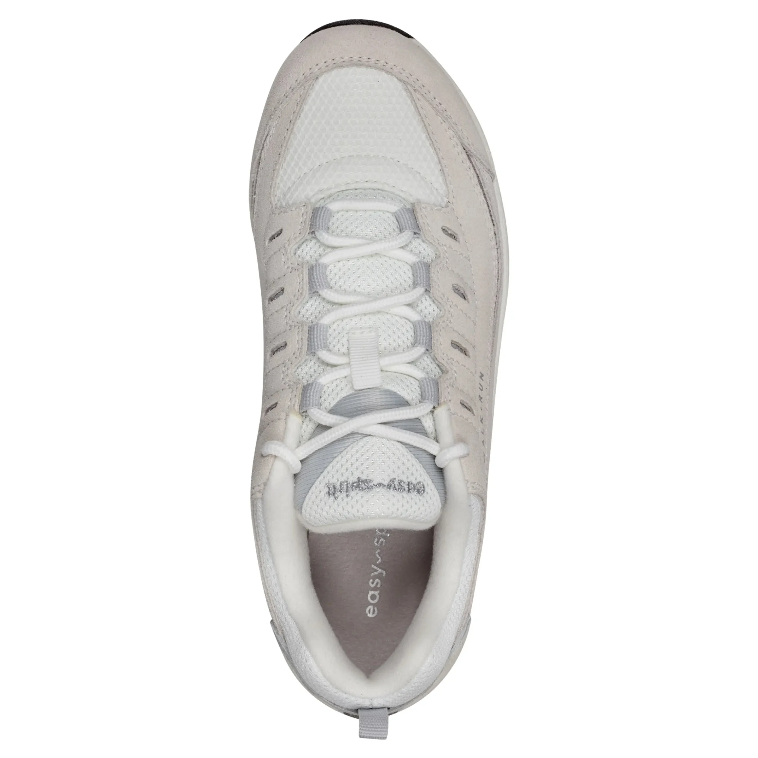 Best Easy Spirit Romy Walking Shoes LightGreySuede