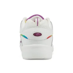 Clearance Easy Spirit Romy Walking Shoes White/Rainbow