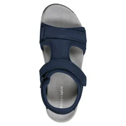 Hot Easy Spirit Saffy Flat Sandals DarkBlue