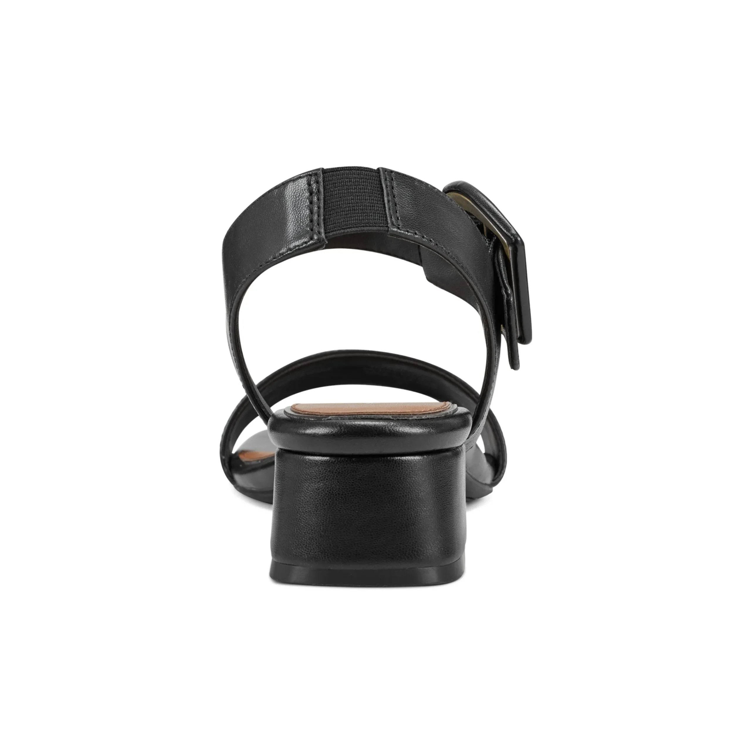 Online Easy Spirit Selina Heeled Sandals BlackLeather