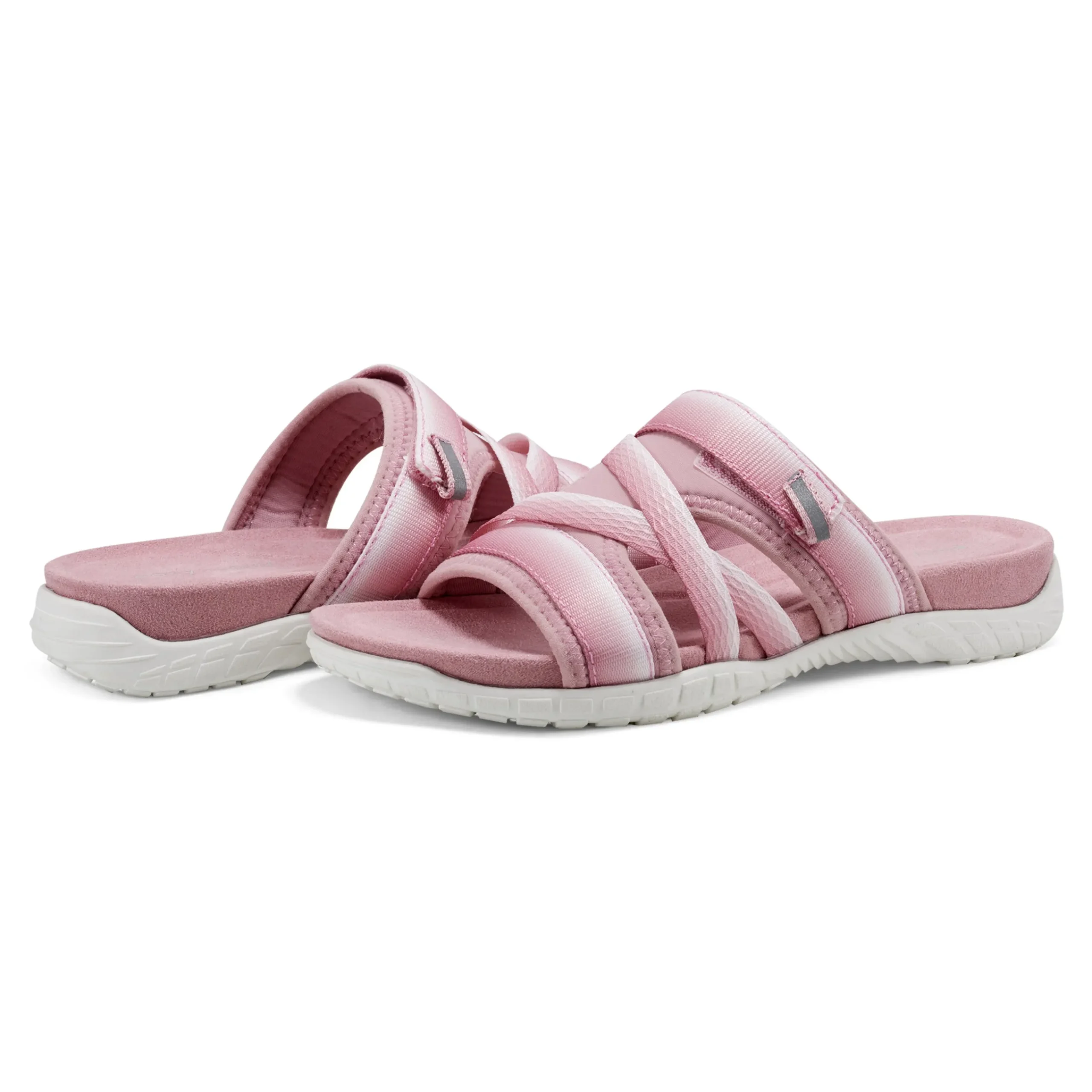 Easy Spirit Shells Flat Sandals PinkOmbre