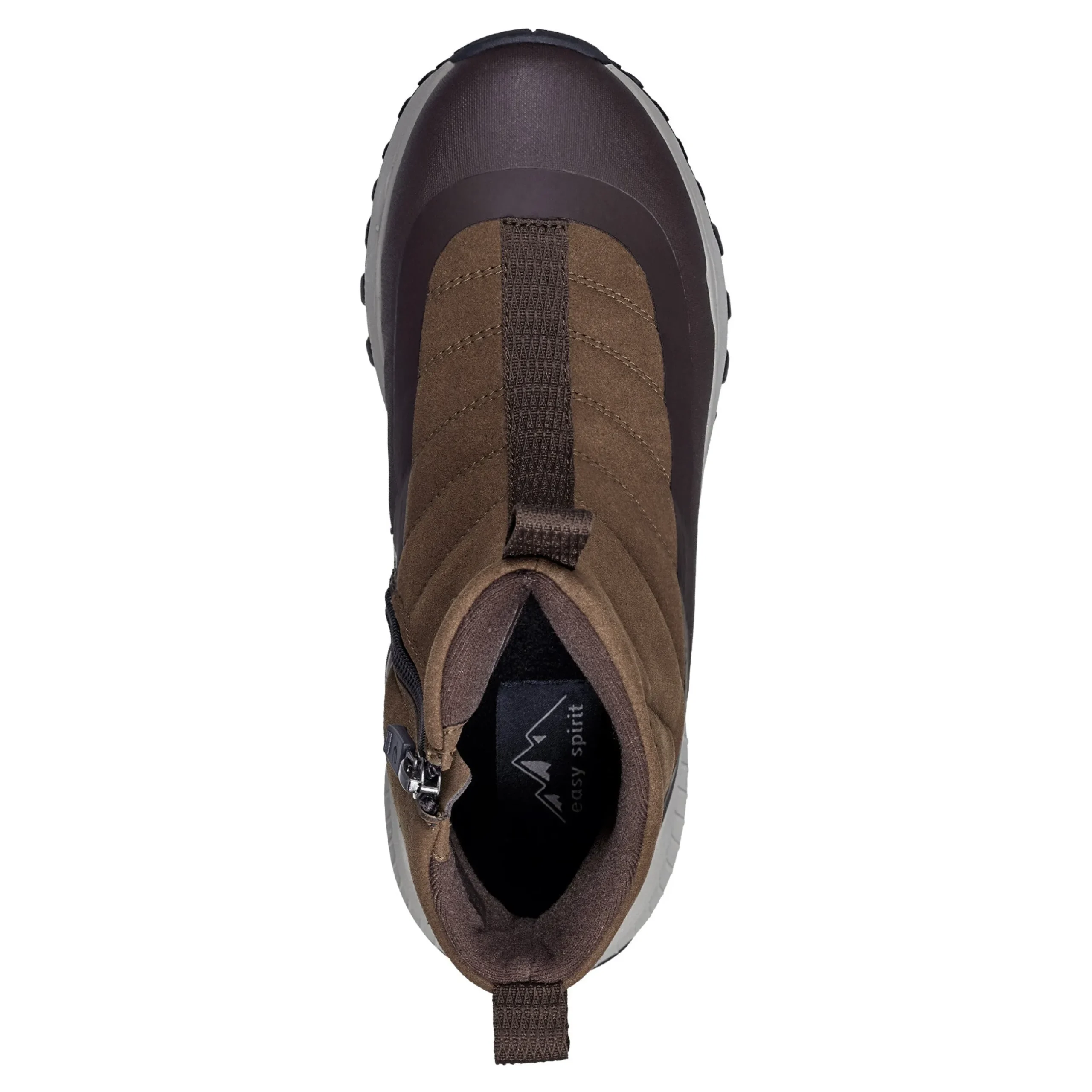 New Easy Spirit Shire Cold Weather Booties BrownSuedeMulti