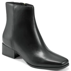 New Easy Spirit Sidney Dress Booties BlackLeather