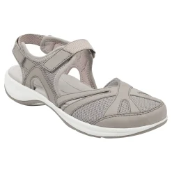 New Easy Spirit Splash Flat Hiking Sandals KhakiMultiNubuck