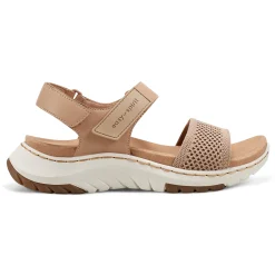 Easy Spirit Sway Casual Platform Sandals Natural