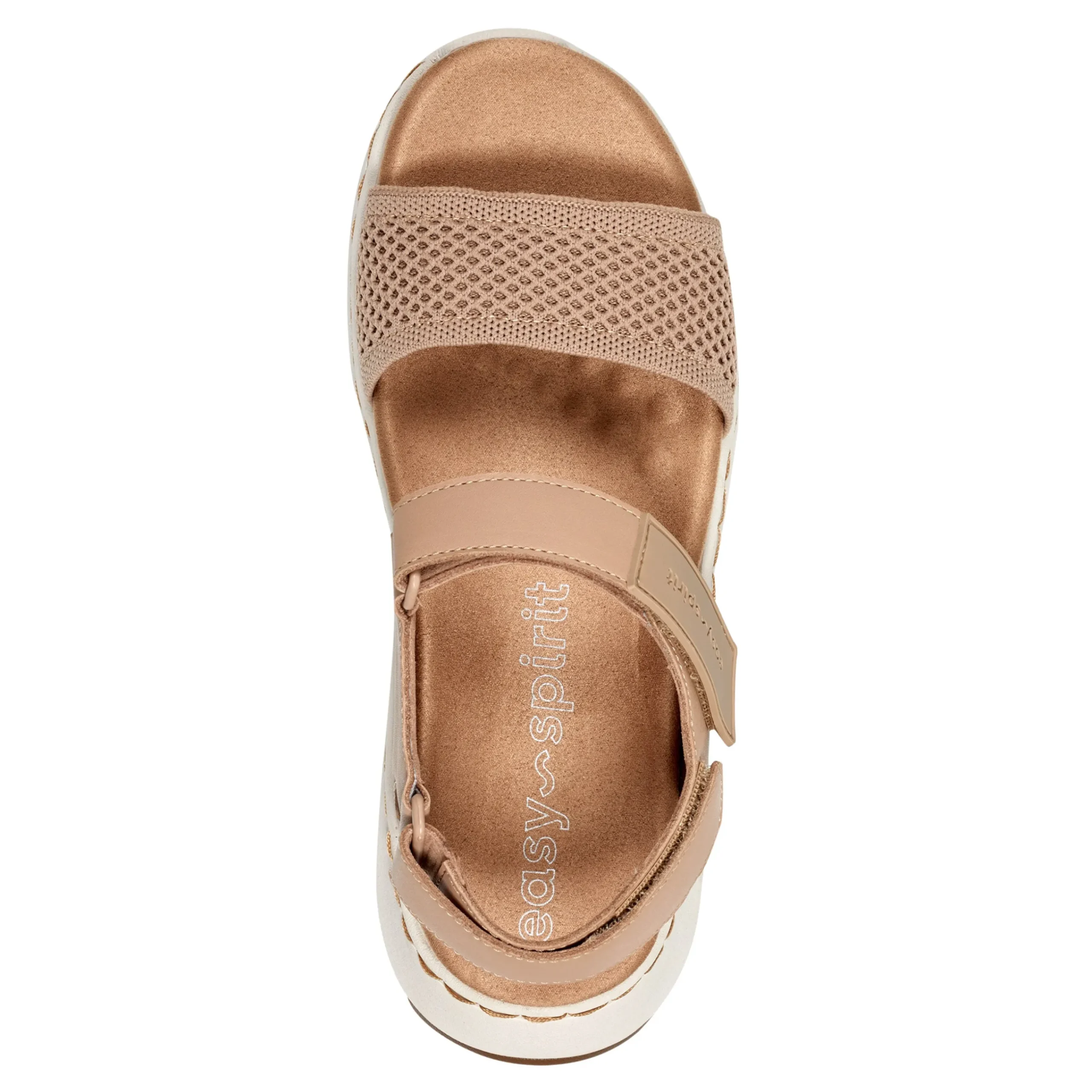 Easy Spirit Sway Casual Platform Sandals Natural