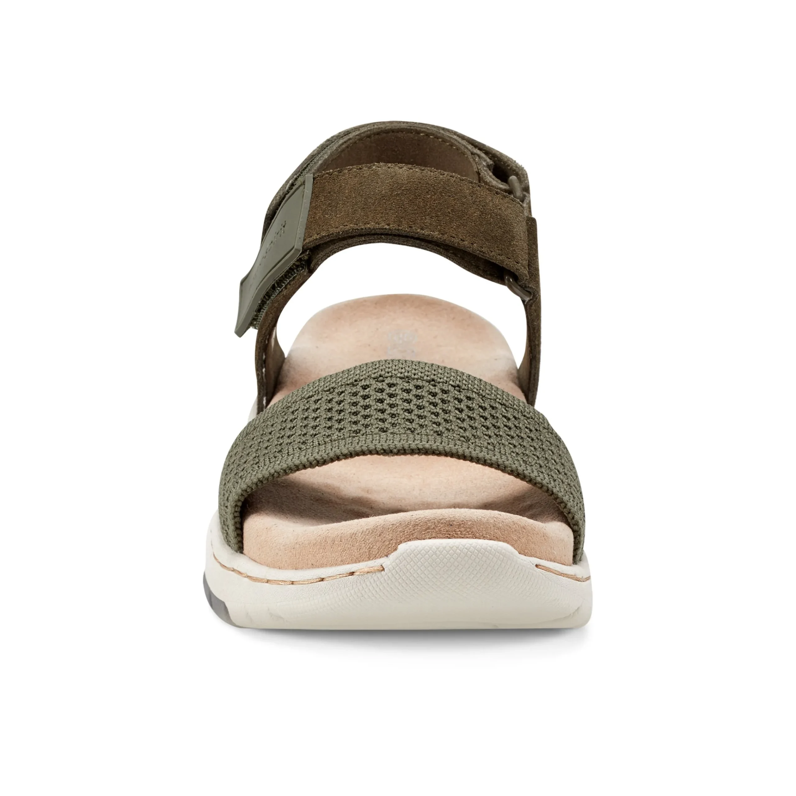 New Easy Spirit Sway Casual Platform Sandals DarkGreen