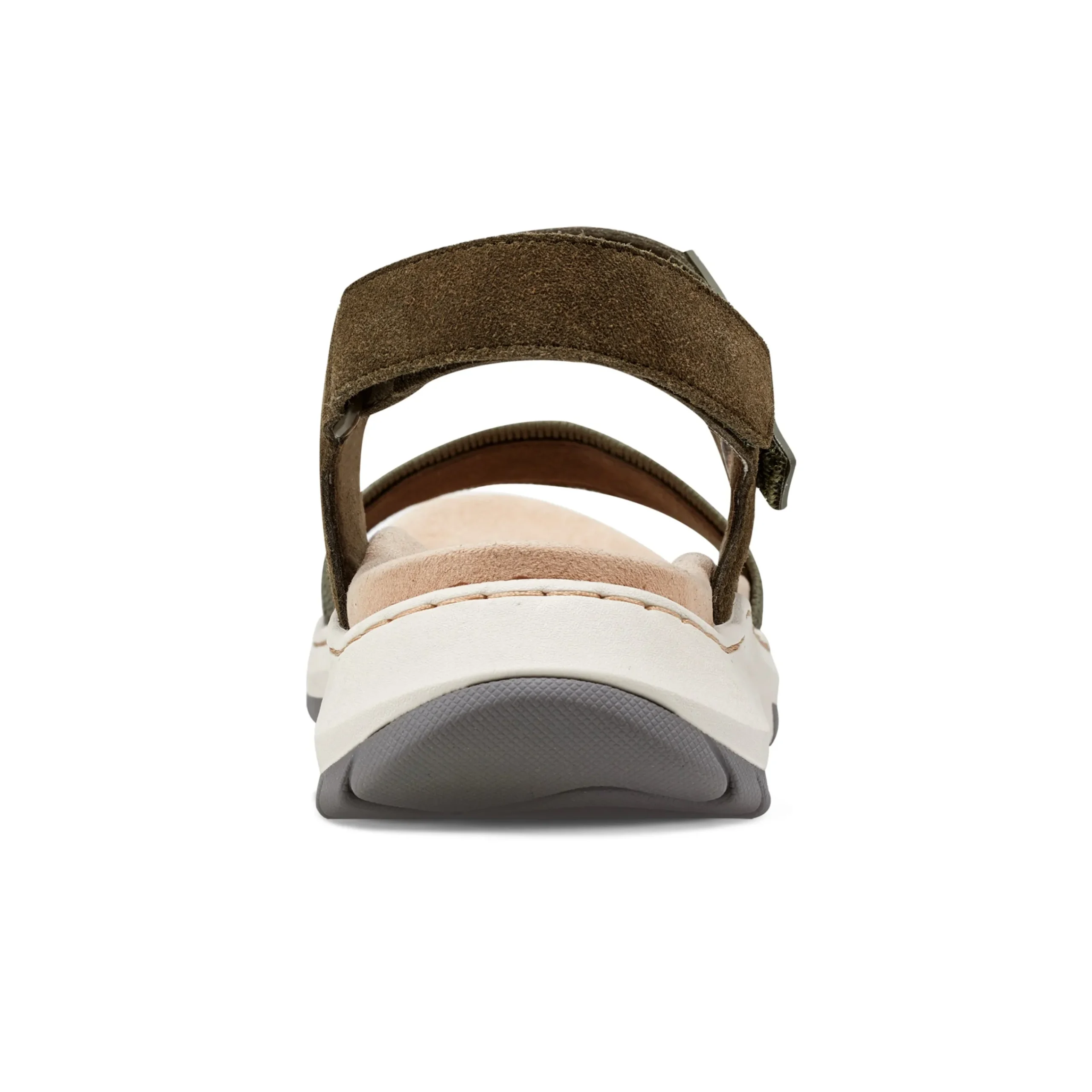 New Easy Spirit Sway Casual Platform Sandals DarkGreen