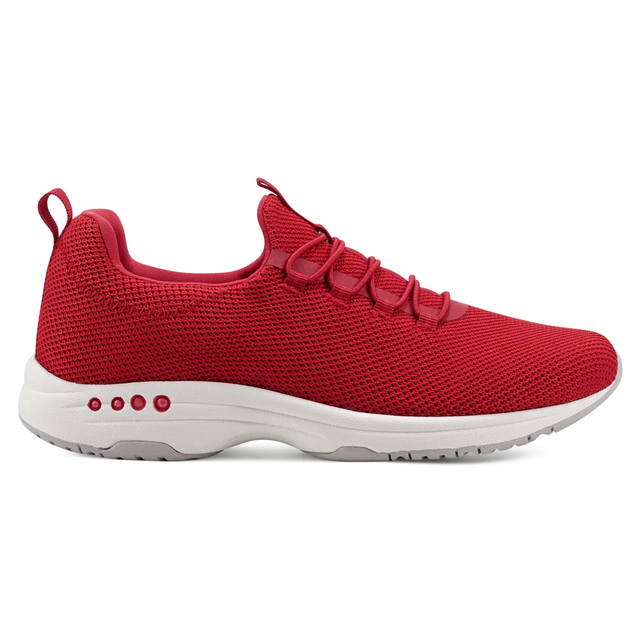 New Easy Spirit Tame Slip On Sneakers RedKnit