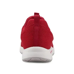 New Easy Spirit Tame Slip On Sneakers RedKnit