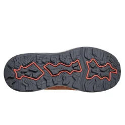Easy Spirit Tayten Front Zip Walking Shoes BrownSuede