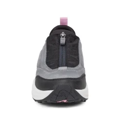 Outlet Easy Spirit Tayten Front Zip Walking Shoes GreySuede