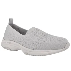 Outlet Easy Spirit Tech Eco Slip On Sneakers GreyRecycledKnit