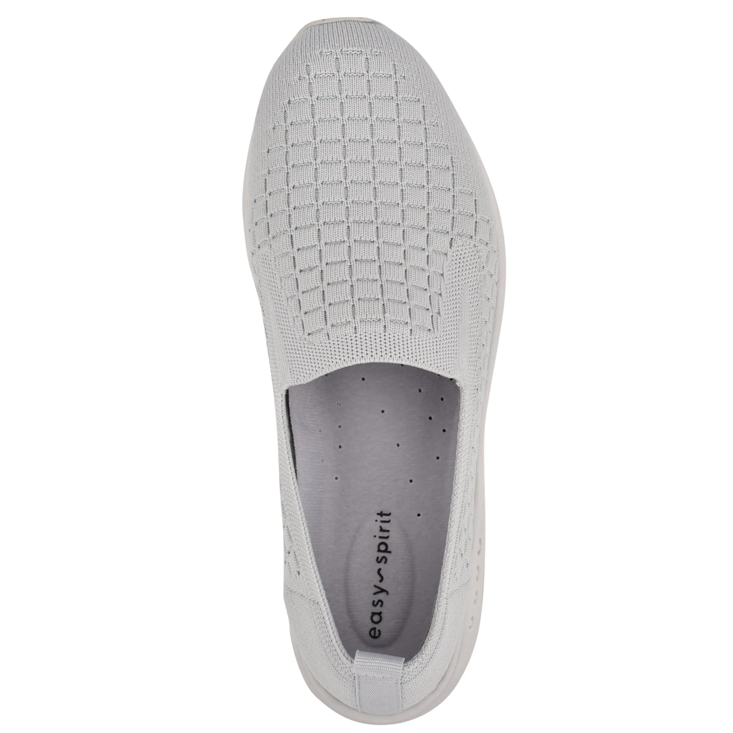 Outlet Easy Spirit Tech Eco Slip On Sneakers GreyRecycledKnit