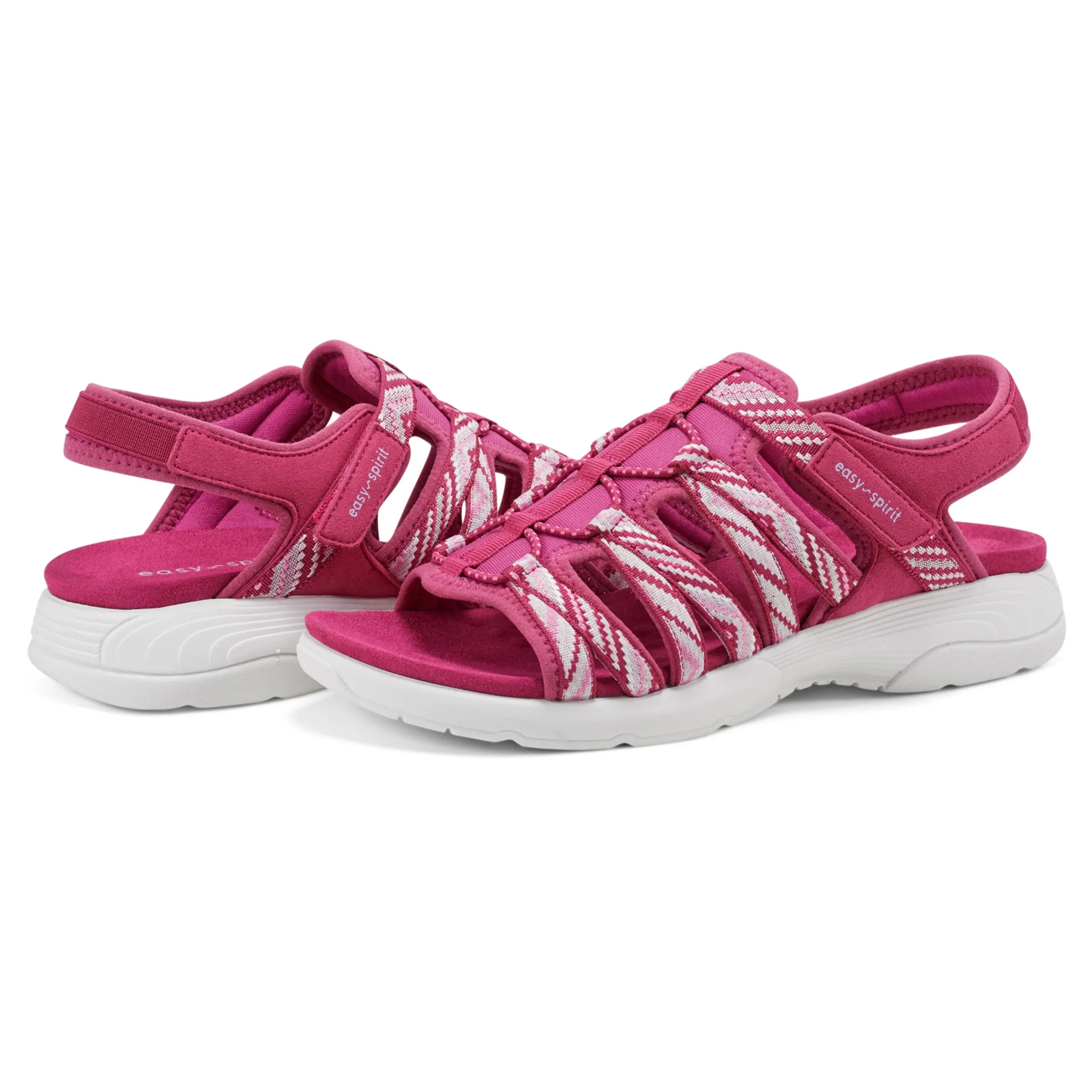 New Easy Spirit Torye Sandals DarkPinkMulti