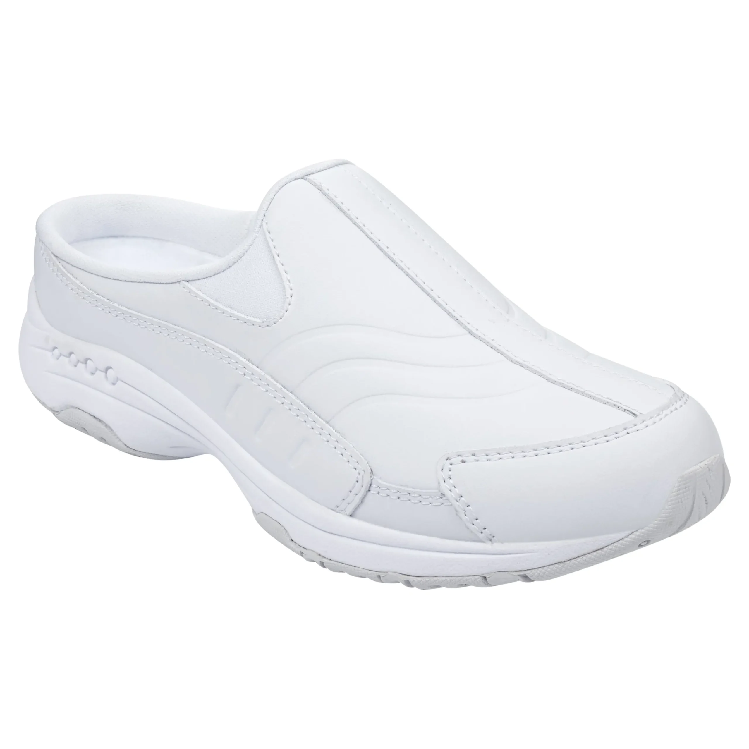Sale Easy Spirit Tourguide Clogs WhiteLeather