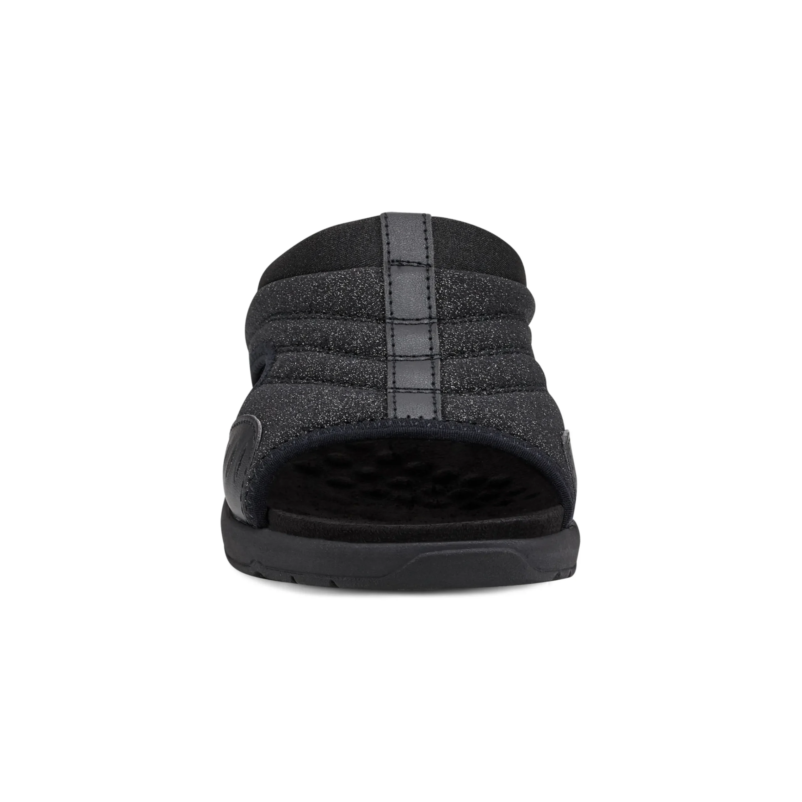 Outlet Easy Spirit Traciee Slip On Sandals BlackGlitter