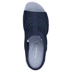 Online Easy Spirit Traciee Slip On Sandals BlueMultiFabric