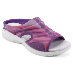Discount Easy Spirit Traciee Slip On Sandals PurpleTyeDye