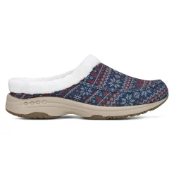 Sale Easy Spirit Travelfurr Clogs BlueFairIsle