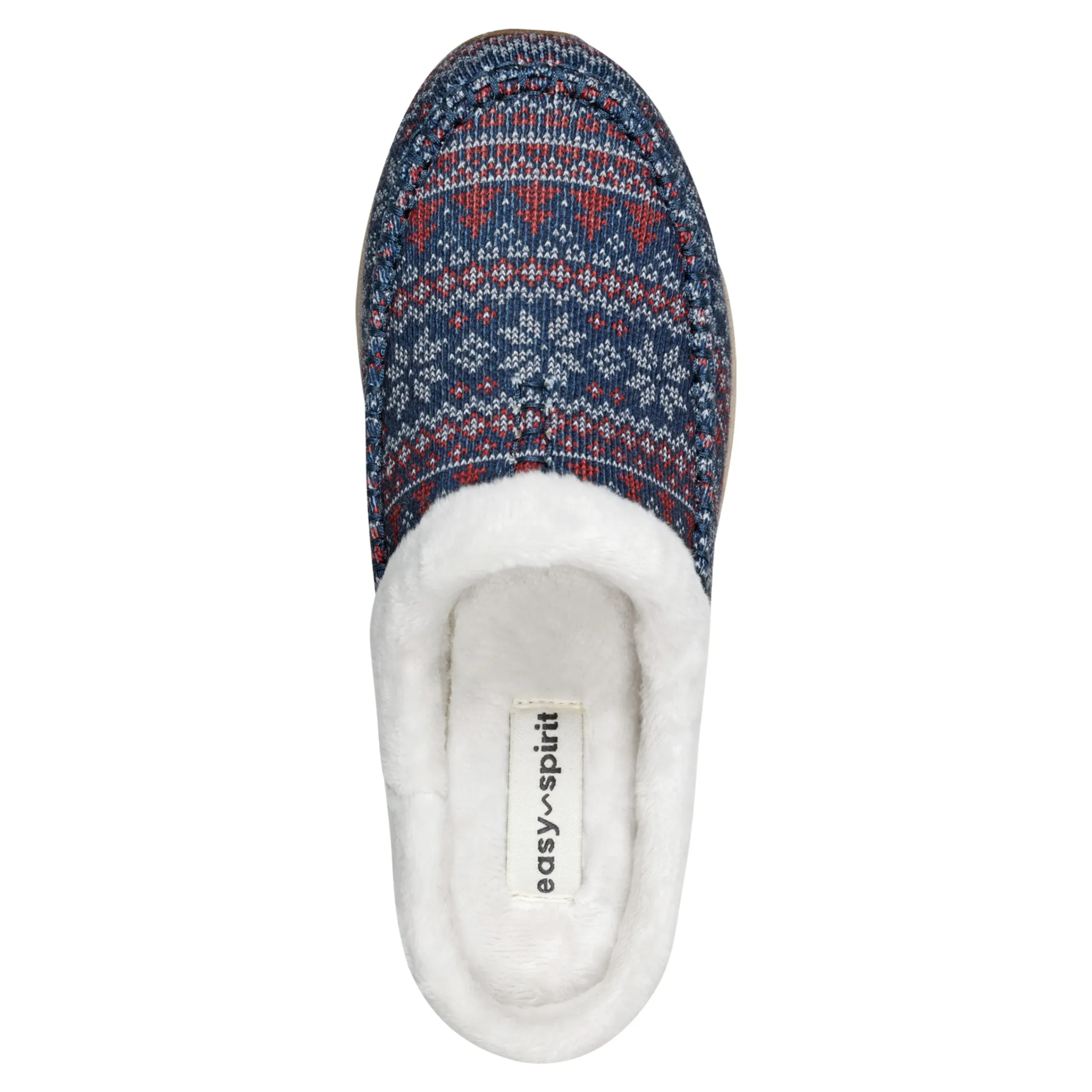 Sale Easy Spirit Travelfurr Clogs BlueFairIsle