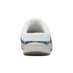 Clearance Easy Spirit Travelfurr Clogs DarkBlueSnowflakePrint