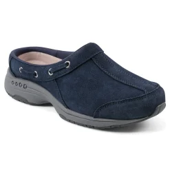 Discount Easy Spirit Travelport Clogs DarkBlueSuede