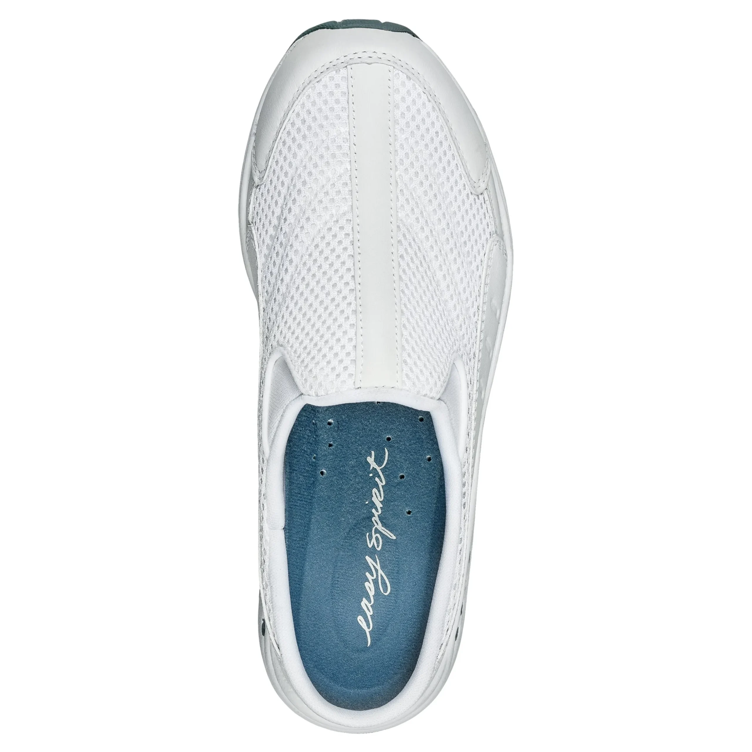 Best Easy Spirit Traveltime Classic Clogs WhiteLeatherMesh