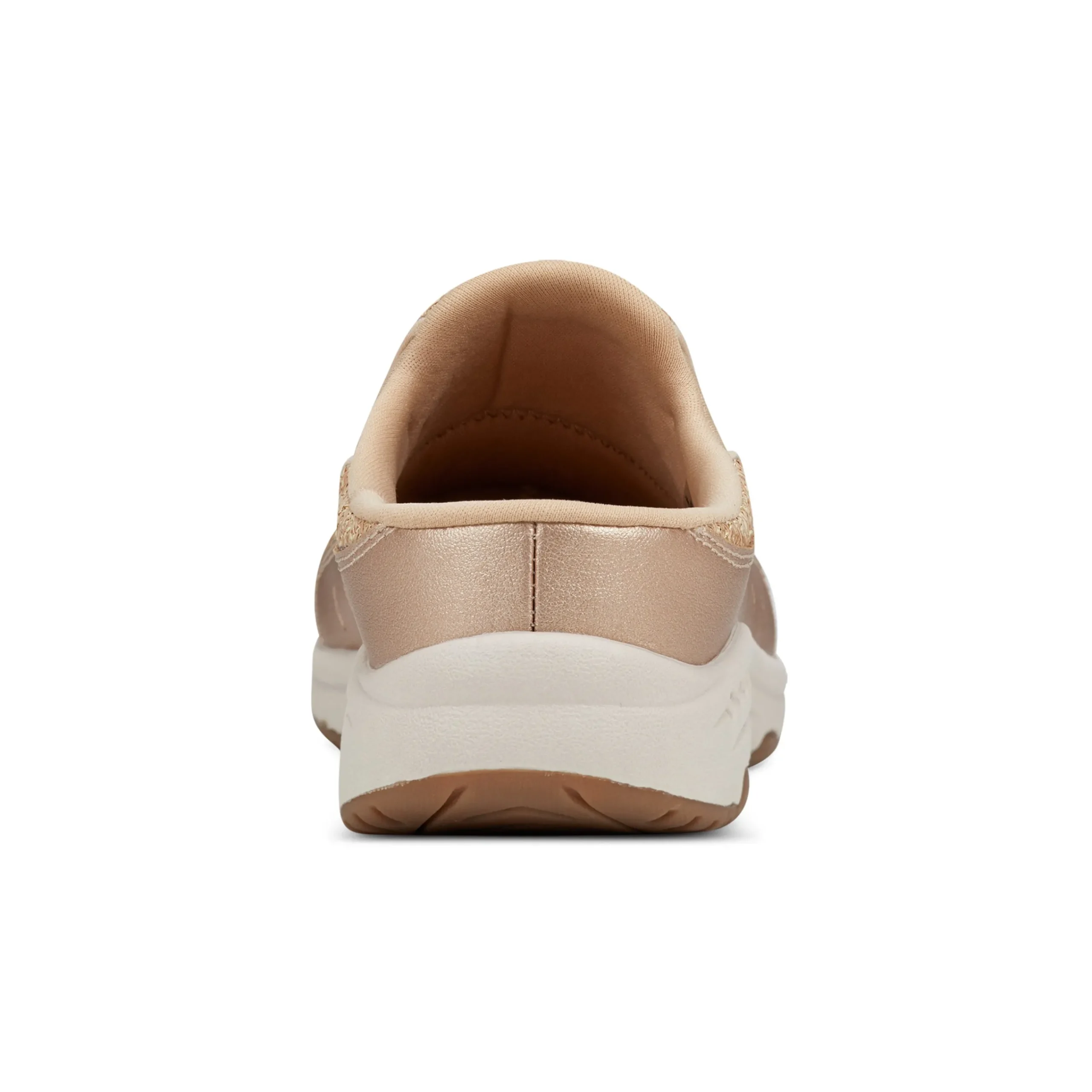 Easy Spirit Traveltime Clogs GoldRaffia