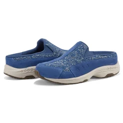 Hot Easy Spirit Traveltime Clogs Denim/Gold