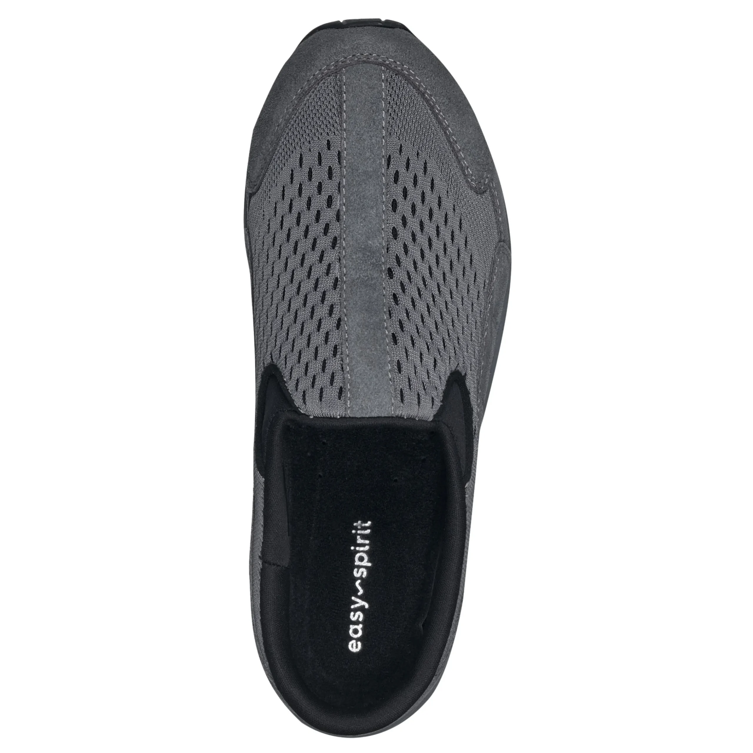 Discount Easy Spirit Traveltime Clogs DarkGreyMesh