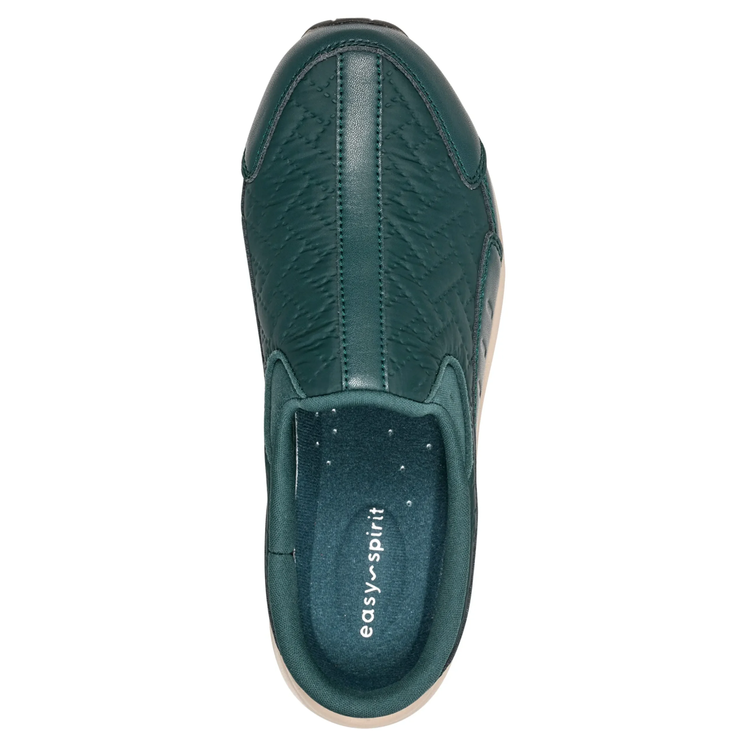 Sale Easy Spirit Traveltime Clogs DarkGreenNylon