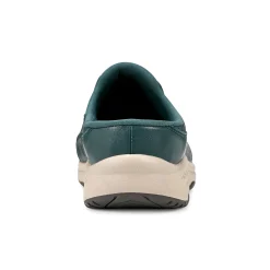 Sale Easy Spirit Traveltime Clogs DarkGreenNylon