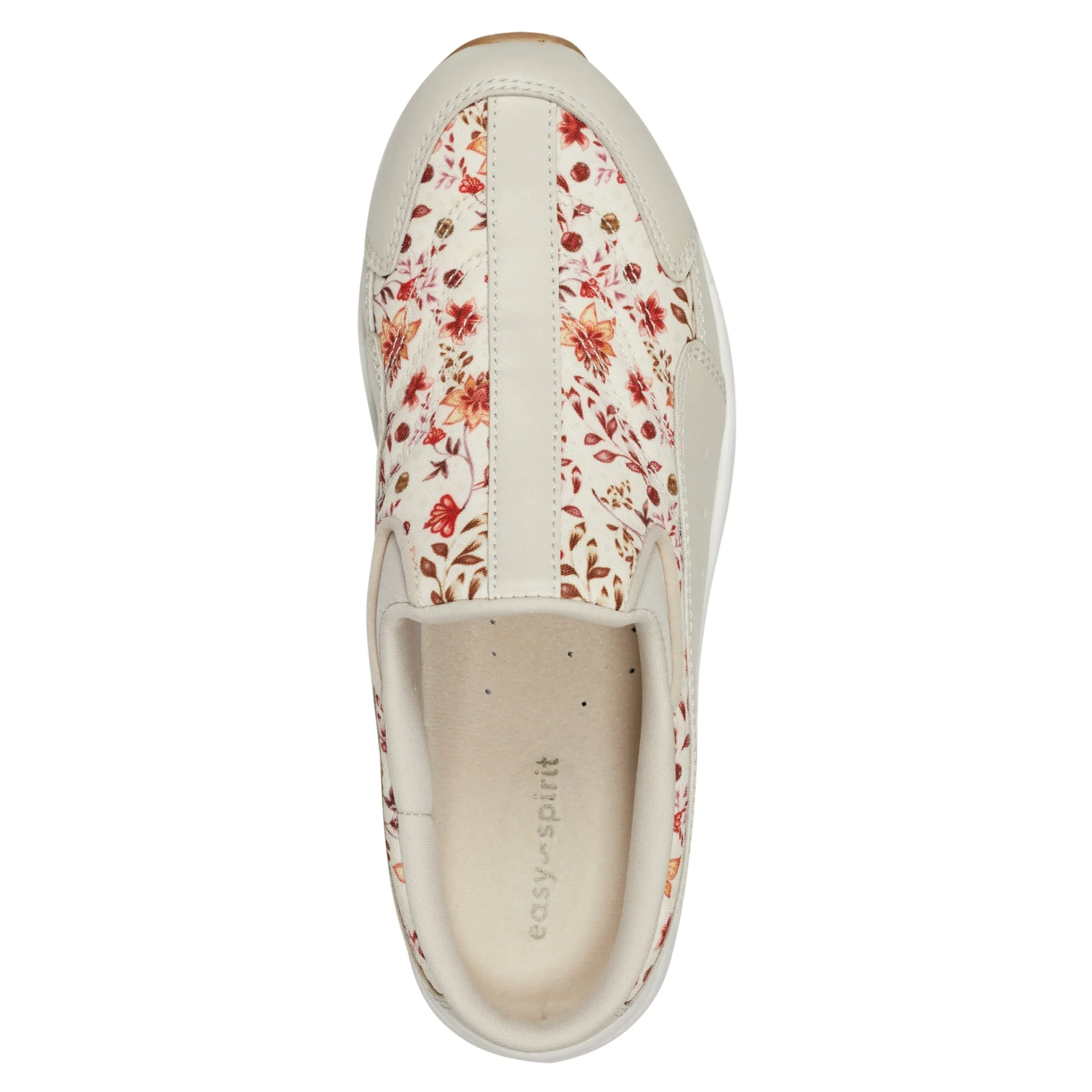 Outlet Easy Spirit Traveltime Clogs NaturalPrairieFloral