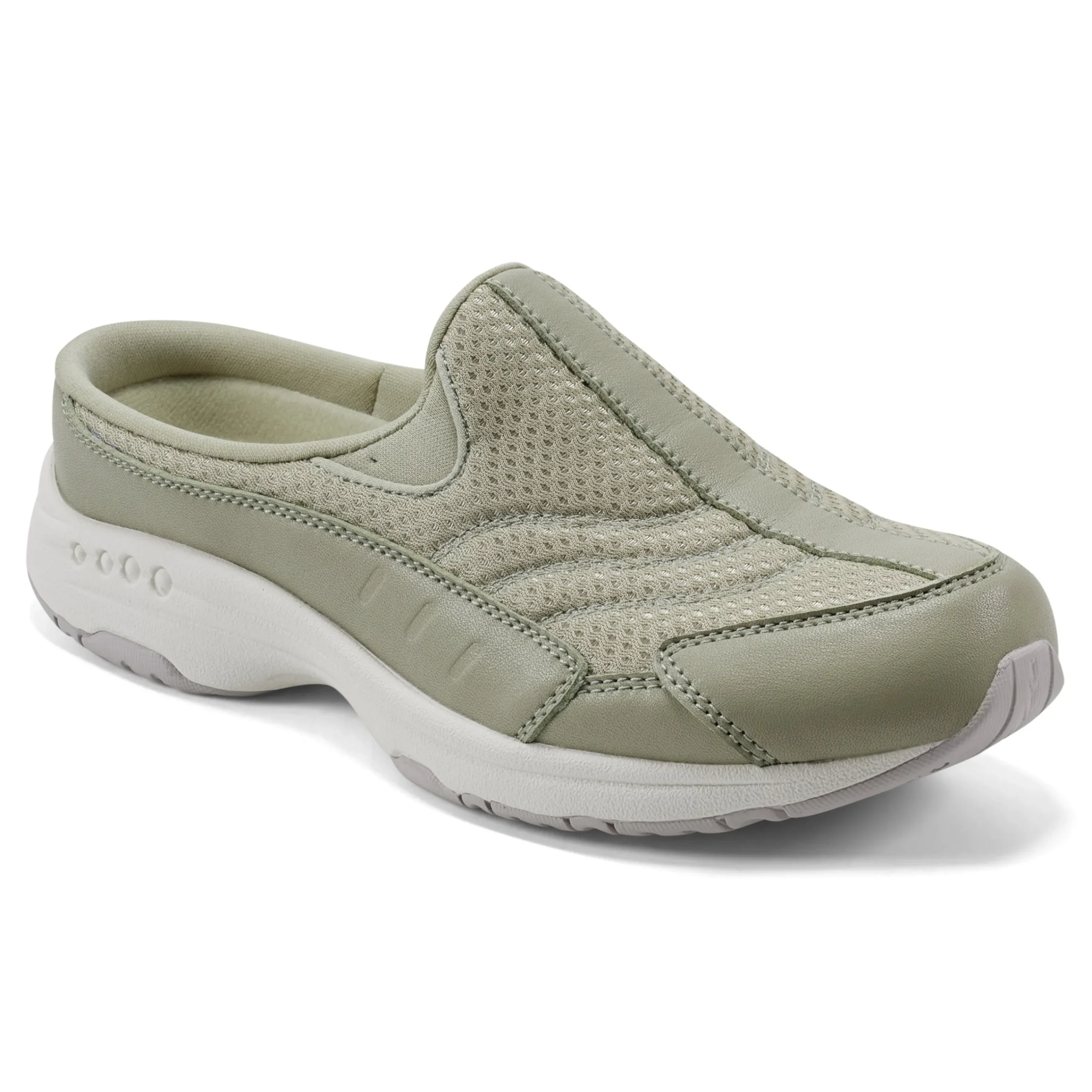 Best Easy Spirit Traveltime Clogs SageGreen