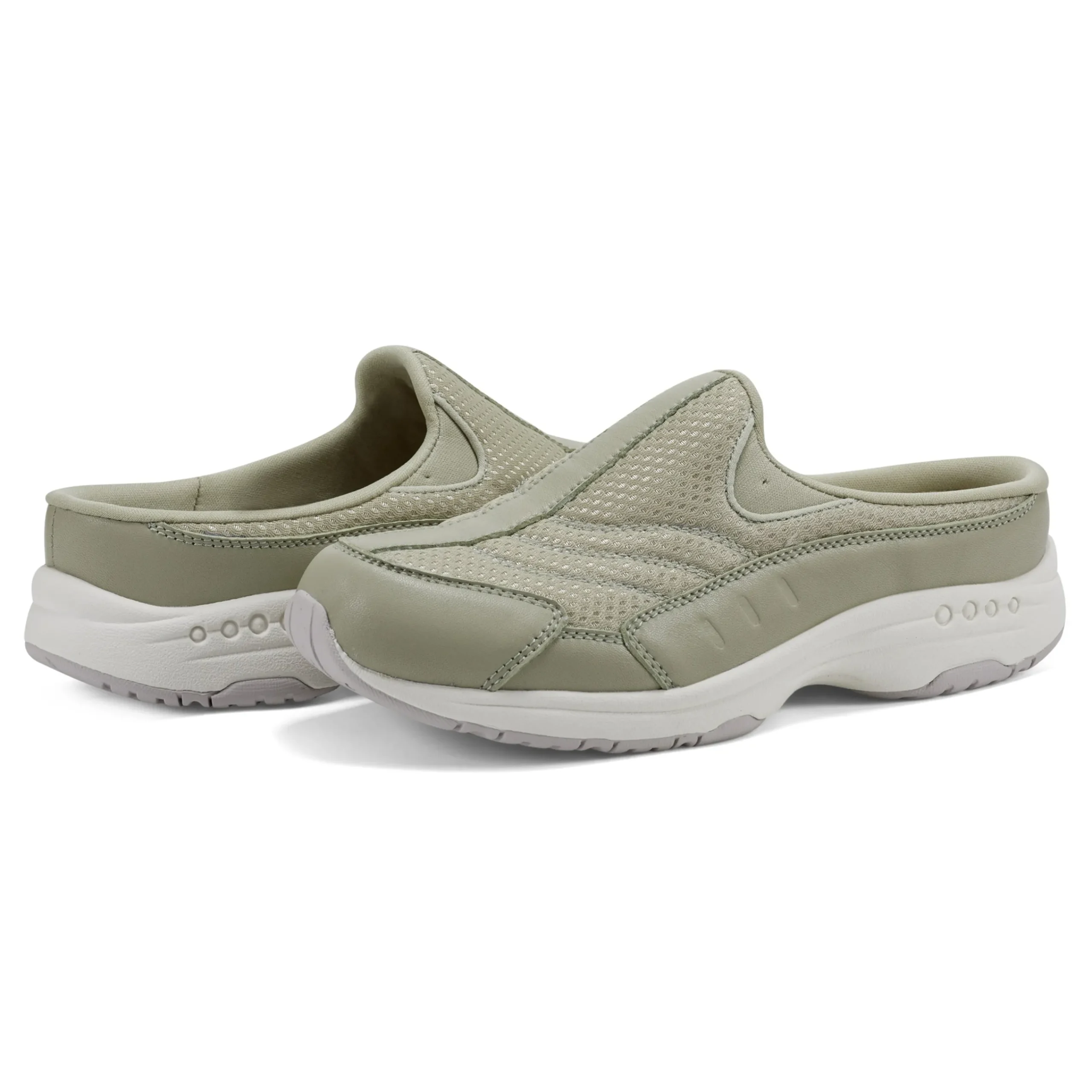Best Easy Spirit Traveltime Clogs SageGreen